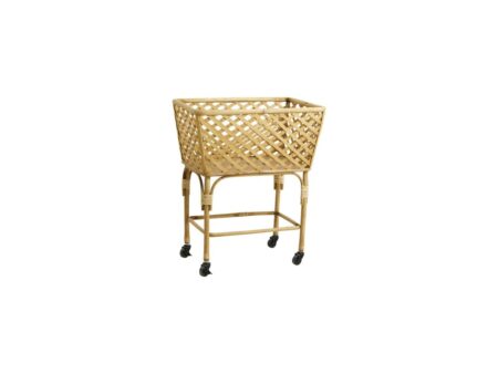 Nordal - ARVI square basket - Kurv - Nature - H: 79 x B: 48 x L: 65 cm