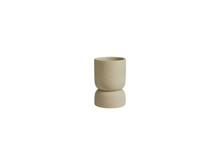Nordal - Ajonu pot - Urtepotte - Grey - M - H: 28 x D: 19 cm