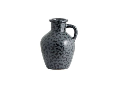 Nordal - Batam Vase - Vase - Black - H31,5 x Ø23,5 cm