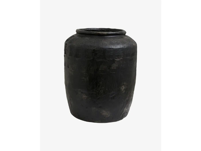 Nordal, CEMA, Rustik Urtepotte, Sort, 80% Cement, H:56 x Dia: 45 cm Nordal, CEMA, Rustik Urtepotte, Sort, 80% Cement, H:56 x Dia: 45 cm