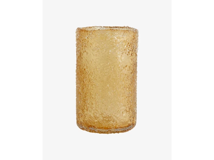 Nordal, CLYDE, Vase, Ravgul, Glas, H:25 x Dia: 15 cm Nordal, CLYDE, Vase, Ravgul, Glas, H:25 x Dia: 15 cm