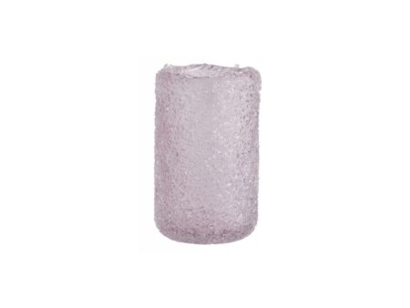 Nordal - CLYDE vase - Vase - Pink - M - H: 19,5 x Ø: 12 cm