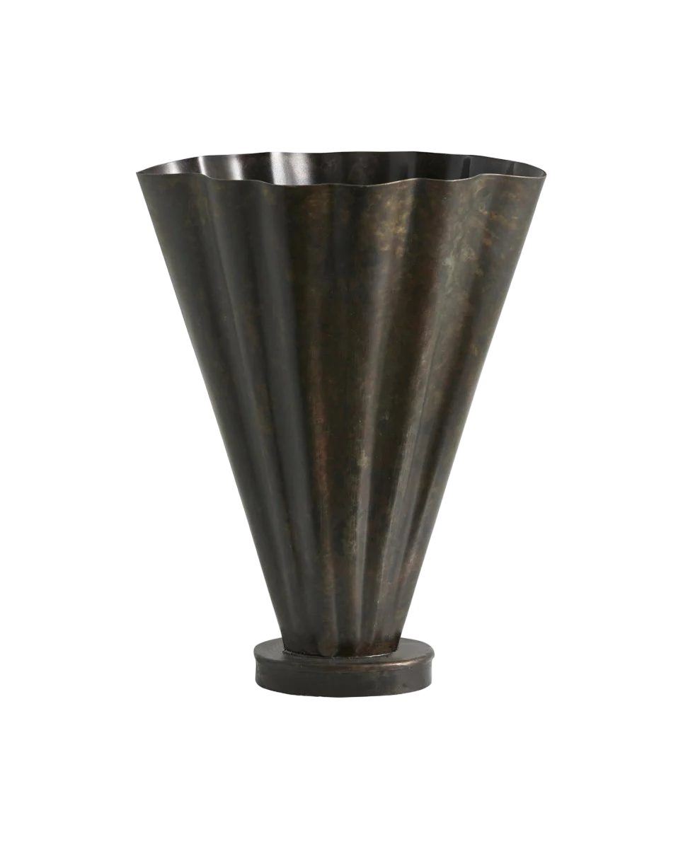 Nordal COLL Vase H: 36 cm - Antik Brun Nordal COLL Vase H: 36 cm - Antik Brun