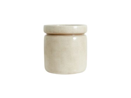 Nordal - ISA Pot - Urtepotte - Sand - H: 27,50. D: 25 cm