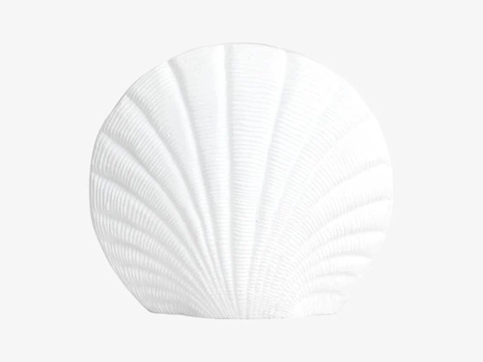 Nordal, KAPITI vase, aluminium, hvid, H25 cm Nordal, KAPITI vase, aluminium, hvid, H25 cm