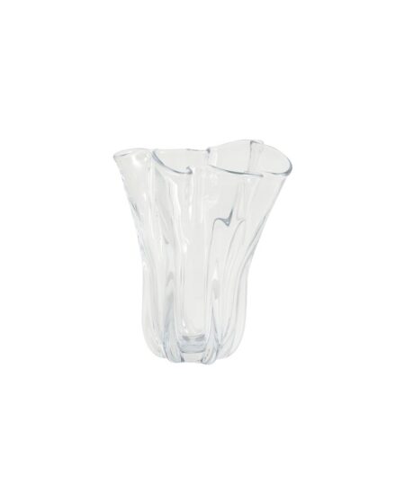 Nordal KOMNIO Vase H: 27 cm - Klar Glas
