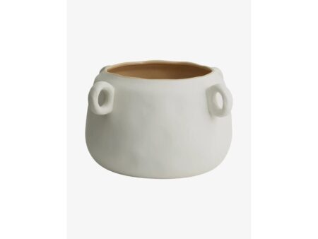 Nordal - Karlo Pot - Krukke - White - Large - H19 cm