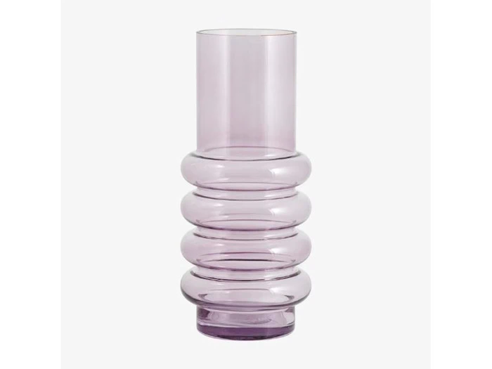 Nordal, MAUI vase, glas, lilla, h36 cm Nordal, MAUI vase, glas, lilla, h36 cm