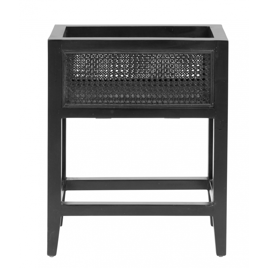 Nordal - MERGE Planter S, svart teak Nordal - MERGE Planter S, svart teak