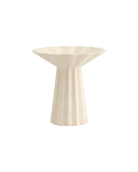 Nordal MINU Vase H: 18 cm - Råhvid