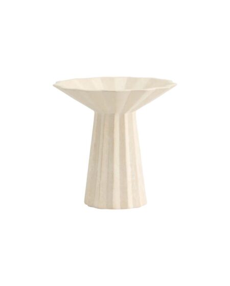 Nordal MINU Vase H: 18 cm - Råhvid
