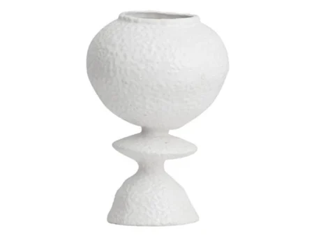 Nordal, Moyo vase, keramik, hvid, H30 cm