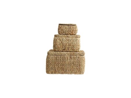 Nordal - OSA storage boxes - Kurv - Nature - H: 25 x B: 30 x L: 40 cm