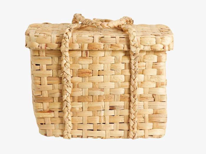 Nordal, PEPINO, Picnic kurv, Vandhyacint, Natur, B:29 x L:39 x H:30 CM Nordal, PEPINO, Picnic kurv, Vandhyacint, Natur, B:29 x L:39 x H:30 CM