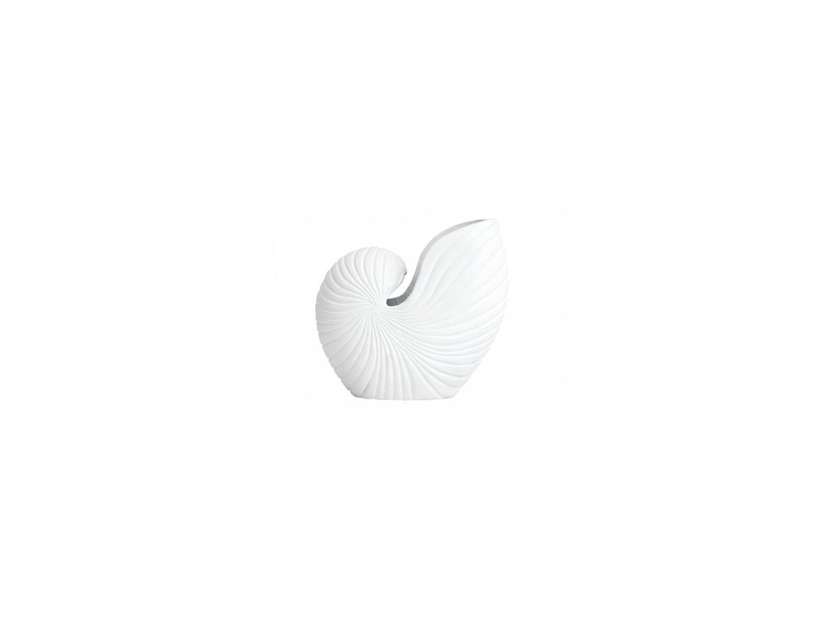 Nordal - RAKITU flower pot - Vase - White - H: 25 x D: 12,5 x L: 27 cm Nordal - RAKITU flower pot - Vase - White - H: 25 x D: 12,5 x L: 27 cm
