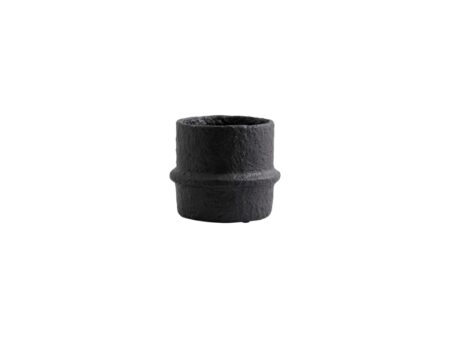 Nordal - Rote cement pot - Urtepotte - Black no. 1 - W:10 x H:12 cm