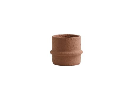 Nordal - Rote cement pot - Urtepotte - Rust no. 1 - W:10 x H:12 cm