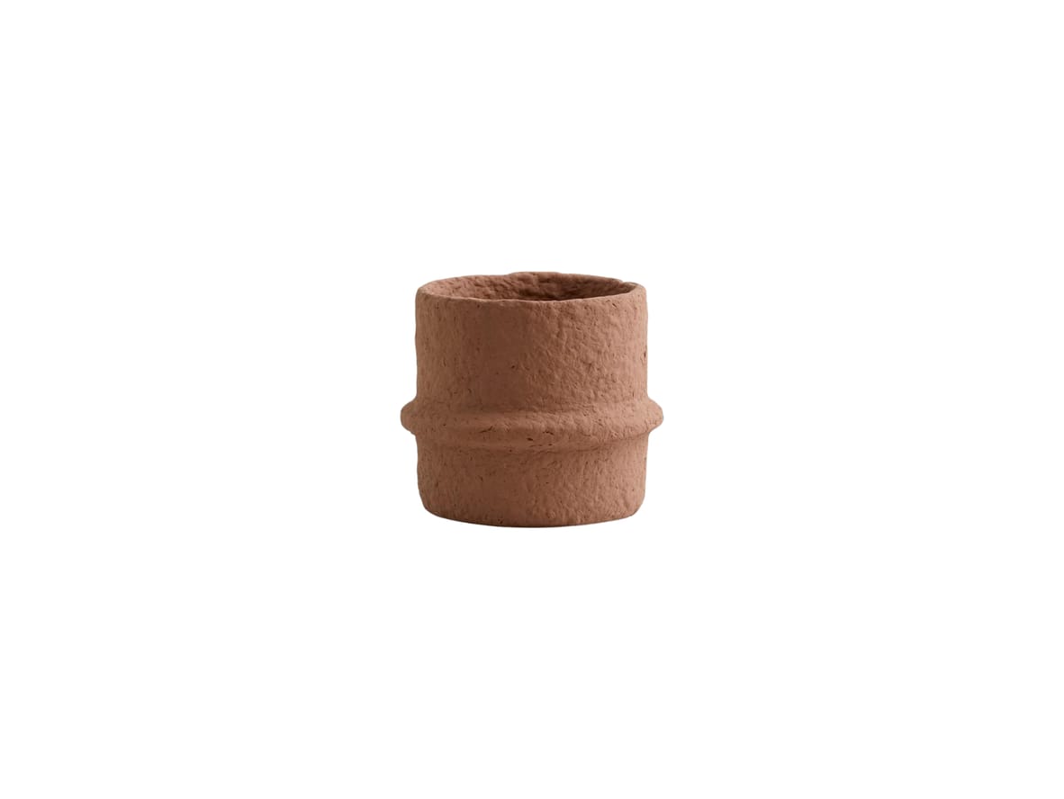 Nordal - Rote cement pot - Urtepotte - Rust no. 1 - W:10 x H:12 cm Nordal - Rote cement pot - Urtepotte - Rust no. 1 - W:10 x H:12 cm