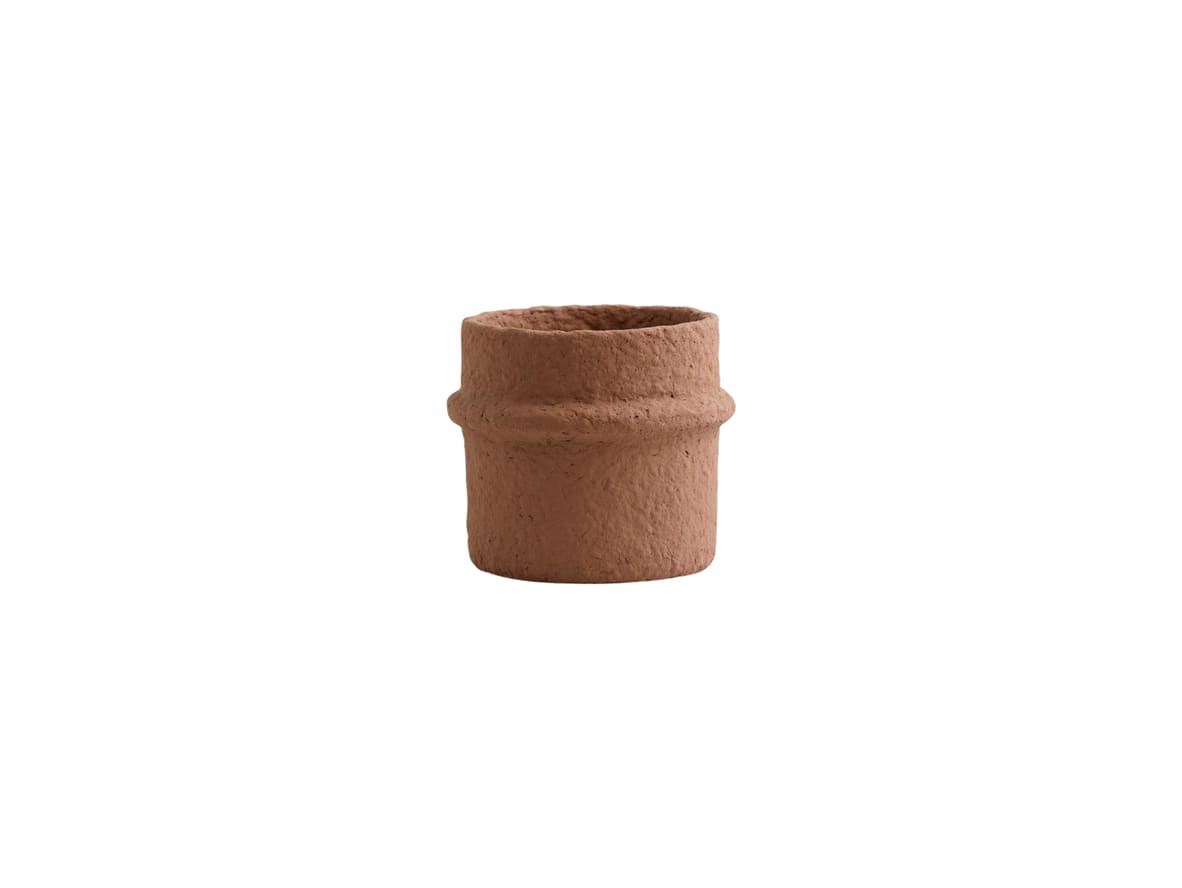 Nordal - Rote cement pot - Urtepotte - Rust no. 2 - W:10 x H:12 cm Nordal - Rote cement pot - Urtepotte - Rust no. 2 - W:10 x H:12 cm