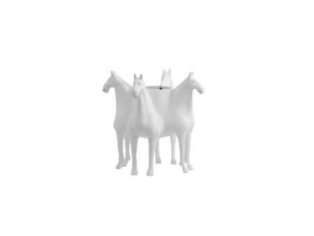 Nordal - Roxa - Vase - White - B:42 x H:40 x D:0 x L:0 cm