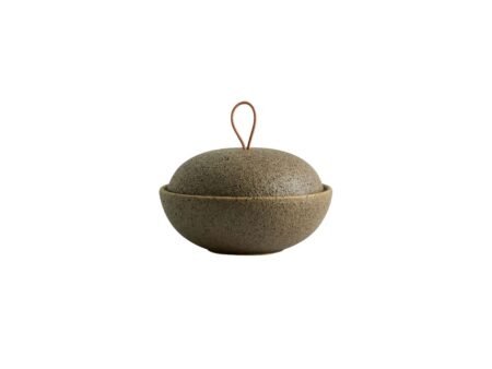 Nordal - SANDY storage - Krukke - Green - Large - H7 x D15 cm