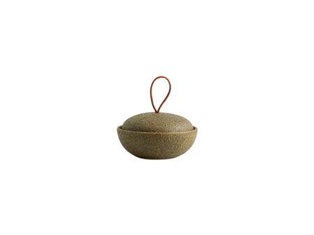 Nordal - SANDY storage - Krukke - Green - Small - H7 x D11 cm