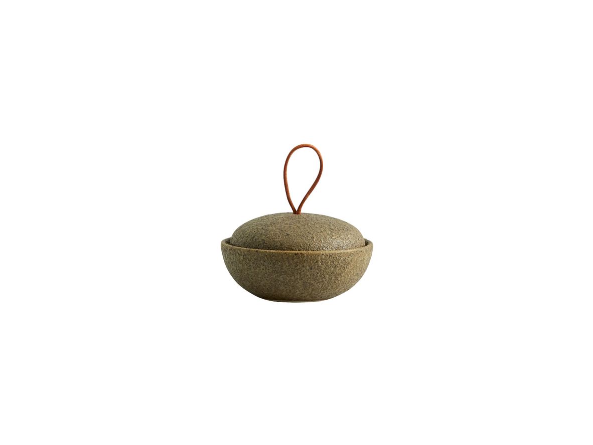 Nordal - SANDY storage - Krukke - Green - Small - H7 x D11 cm Nordal - SANDY storage - Krukke - Green - Small - H7 x D11 cm
