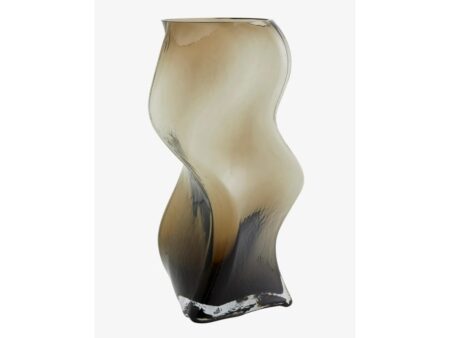 Nordal - Sable Vase - Vase - Dark Brown - Large - H39 cm