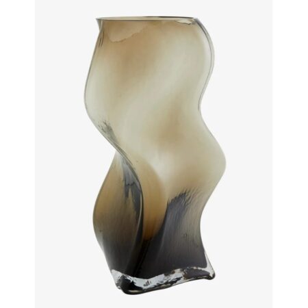 Nordal - Sable Vase - Vase - Dark Brown - Large - H39 cm