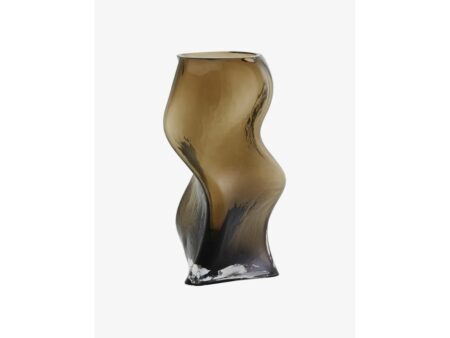Nordal - Sable Vase - Vase - Dark Brown - Small - H30 cm