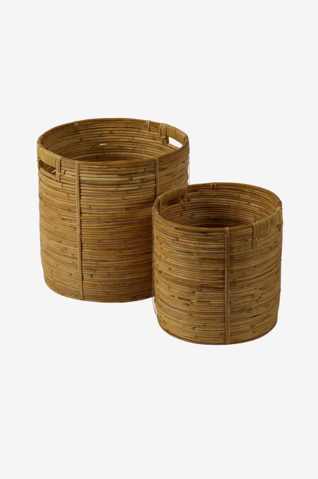 Nordic Furniture Group - Kurvesæt Indo - Natur - Småopbevaring - - Homeroom