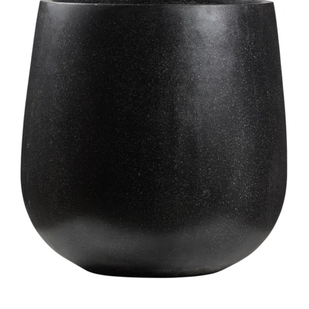 Nordskov havekrukke Ø44xH45 cm i sort terrazzo