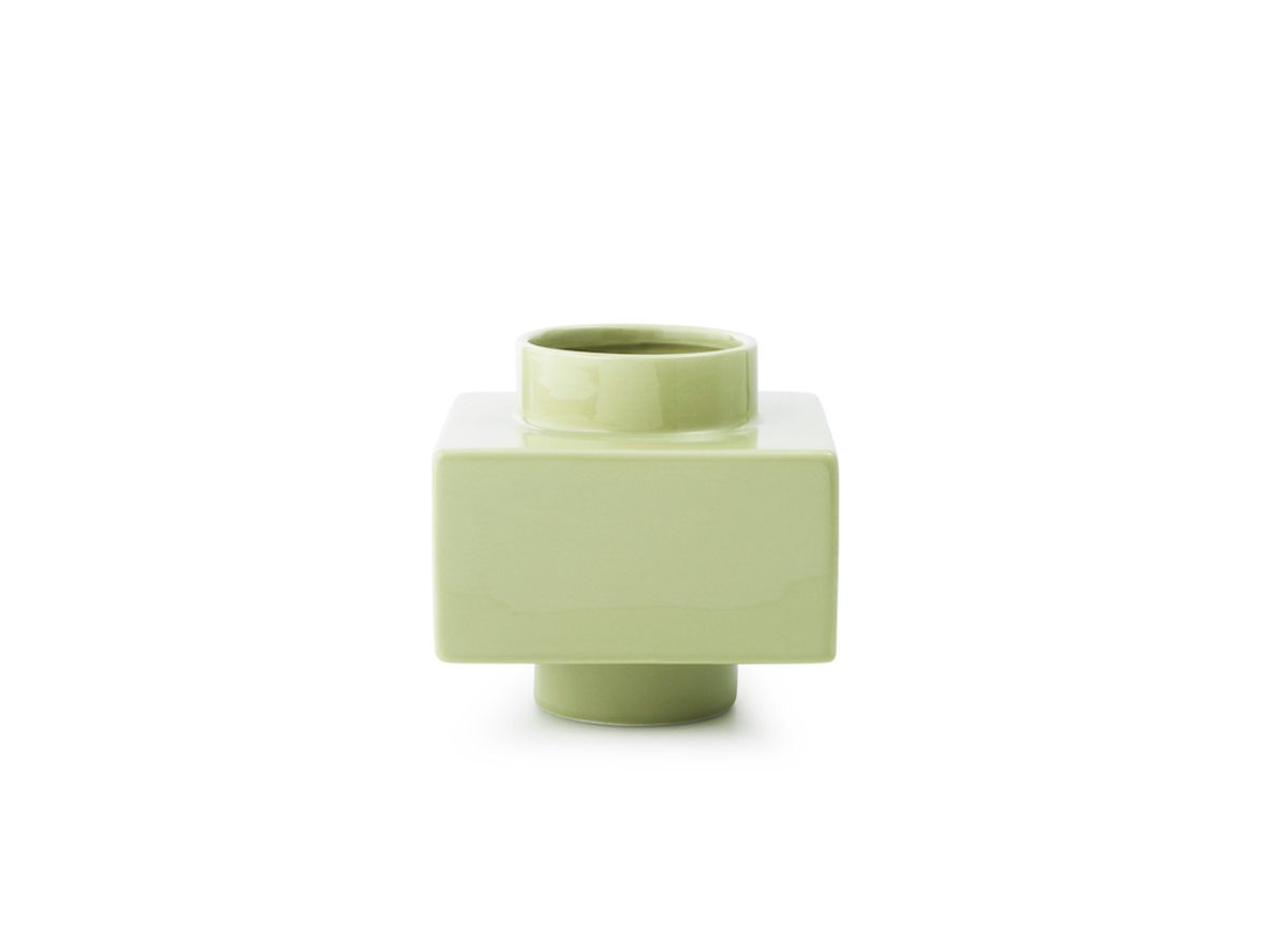 Normann Copenhagen - Deko Object - Vase - Large - Sage - W16 x H16 cm Normann Copenhagen - Deko Object - Vase - Large - Sage - W16 x H16 cm