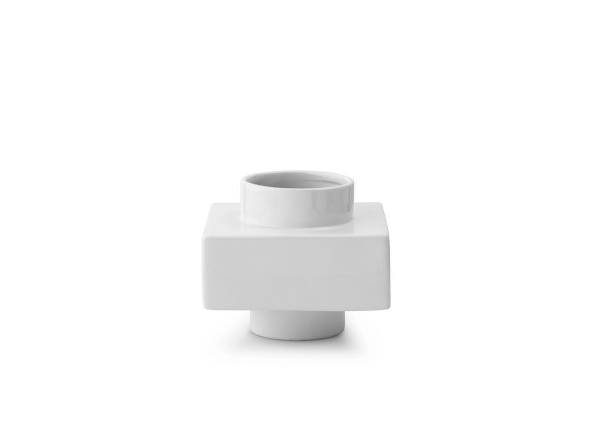 Normann Copenhagen - Deko Object - Vase - Medium - Snow - W16 x H14 cm Normann Copenhagen - Deko Object - Vase - Medium - Snow - W16 x H14 cm