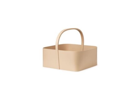 Normann Copenhagen - Shaker kurv - Kurv - Sand - H38 x L45 x D45 cm