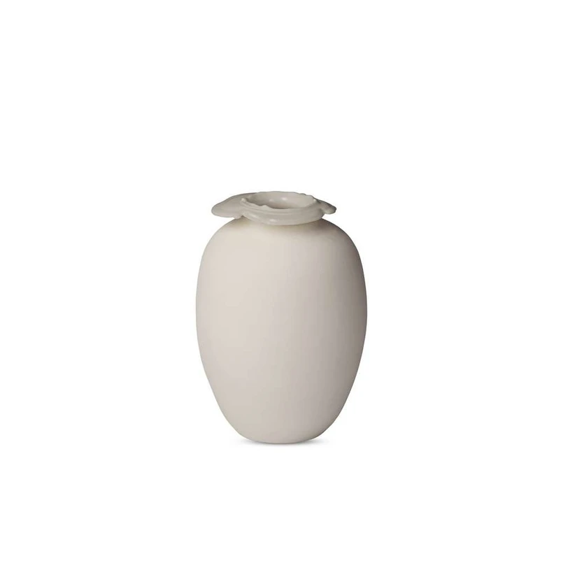 Northern - Brim Vase H18 Beige Ceramics Northern - Brim Vase H18 Beige Ceramics