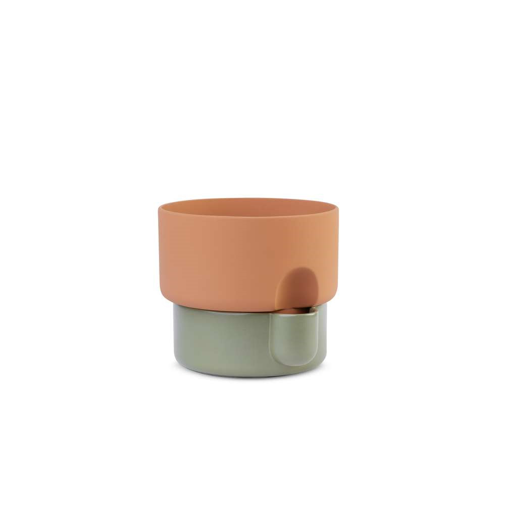 Northern - Oasis Flowerpot Small Green/Terracotta Northern - Oasis Flowerpot Small Green/Terracotta