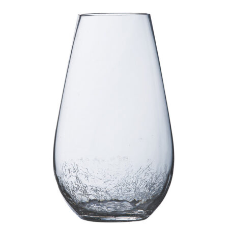 OPENMIND Ice glas vase H25 cm (CLEAR, M)