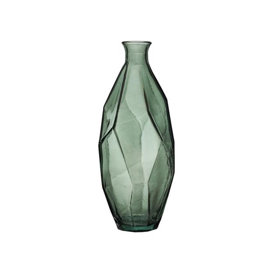 ORIGAMI VASE GRØN GLAS ORIGAMI VASE GRØN GLAS