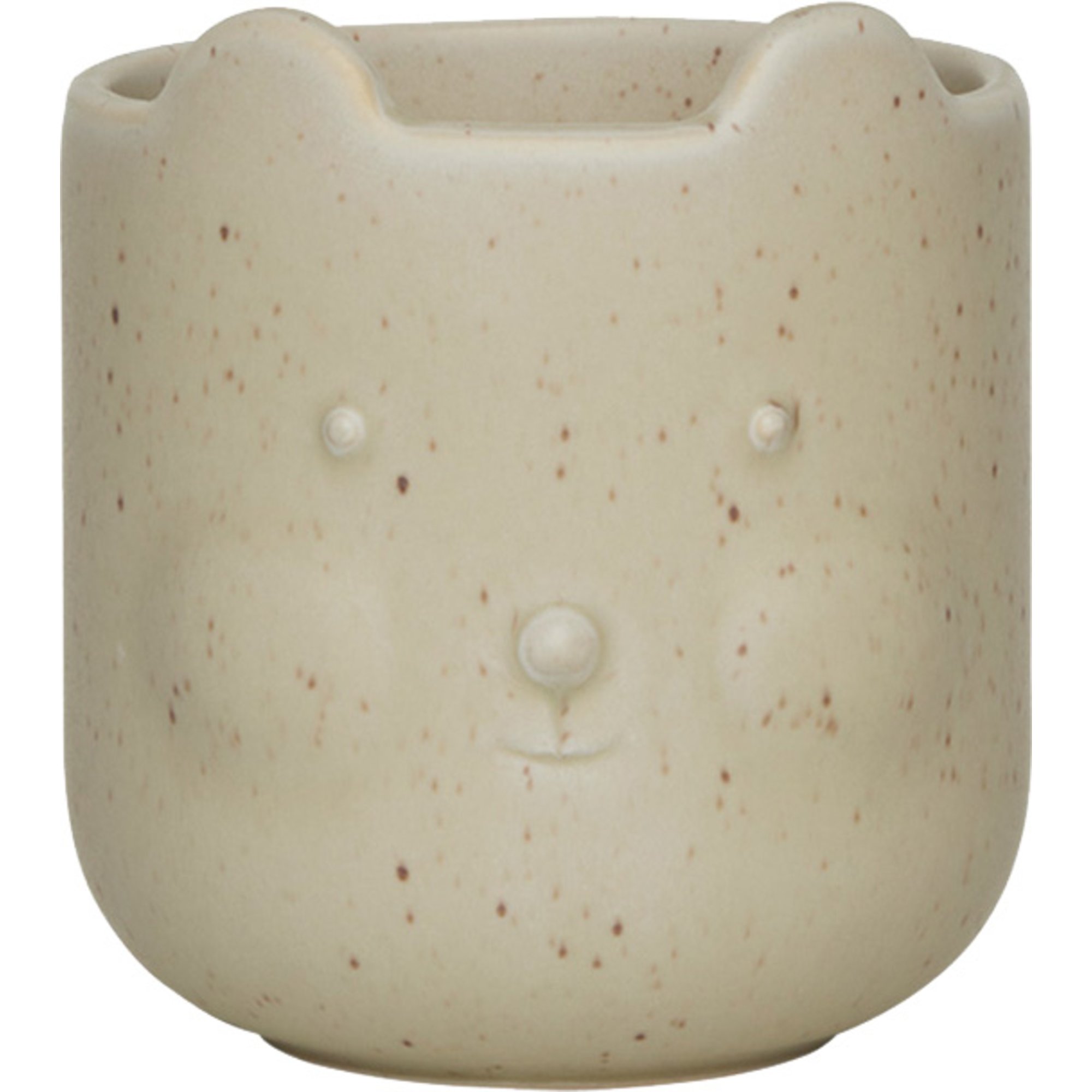 OYOY Bjørne krukke 9 cm, reactive olive OYOY Bjørne krukke 9 cm, reactive olive