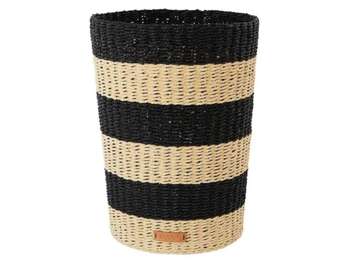 OYOY, Gomi, opbevaringskurv, Sort,Ø27 x H36 cm OYOY, Gomi, opbevaringskurv, Sort,Ø27 x H36 cm