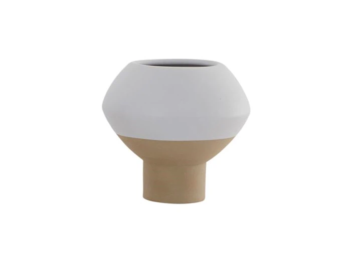 OYOY, Hagi mini vase, lavendel, stentøj - Ø13 x H12 OYOY, Hagi mini vase, lavendel, stentøj - Ø13 x H12