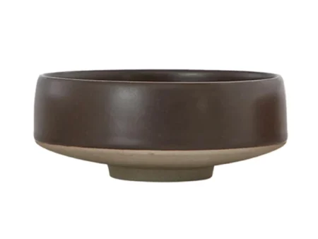 OYOY, Hagi skål mellem, brun, stentøj, Ø17 x H7 cm