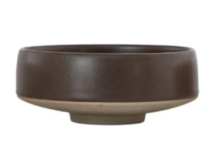 OYOY, Hagi skål stor, brun, stentøj, Ø20 x H8,5 cm OYOY, Hagi skål stor, brun, stentøj, Ø20 x H8,5 cm