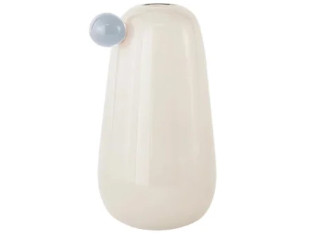 OYOY, Inka Vase, Råhvid, Ø20 x H34 cm