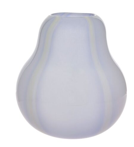OYOY Kojo Vase Large H: 25 cm - Lavender/White