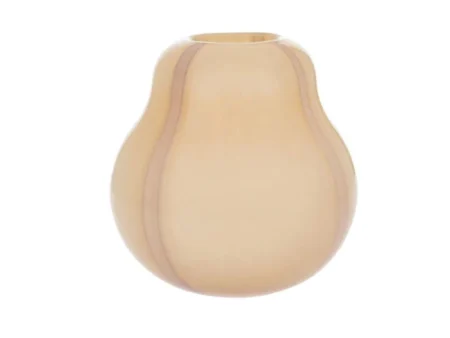 OYOY, Kojo Vase, glas, Powder/rosa,Ø19,5 x H20 cm