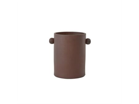 OYOY LIVING - Inka Planter - Plantekasse - Choko - Large - H43 x L42,5 x W31 cm