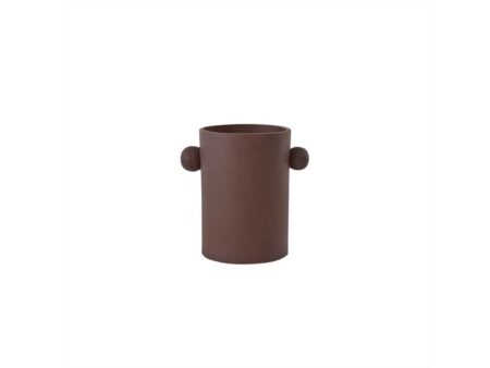 OYOY LIVING - Inka Planter - Plantekasse - Choko - Small - H31 x L30,6 x W22 cm