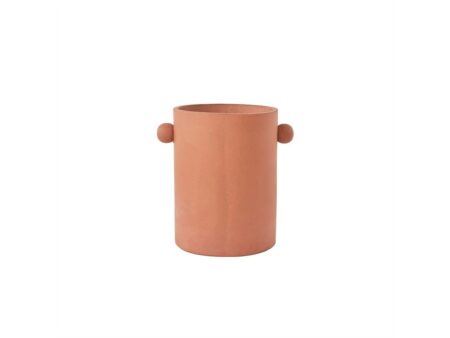 OYOY LIVING - Inka Planter - Plantekasse - Terracotta - Large - H43 x L42,5 x W31 cm